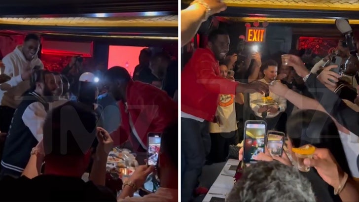 Diddy Parties with Yung Miami, French Montana, Jadakiss for ‘Love Album’ Launch