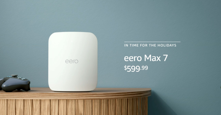 Eero’s new Max 7 is a powerful router with Wi-Fi 7 support