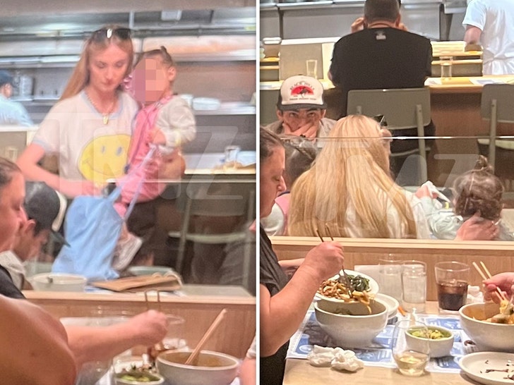 Joe Jonas and Sophie Turner Grab Lunch with Daughters Before Her Lawsuit