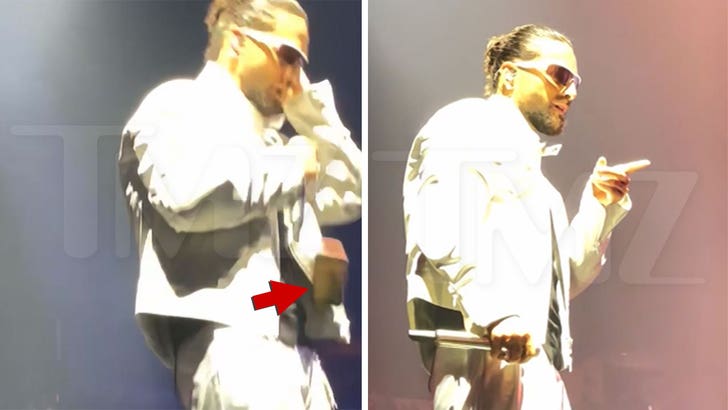 Maluma Scolds Fan Who Throws Phone at Him During Concert