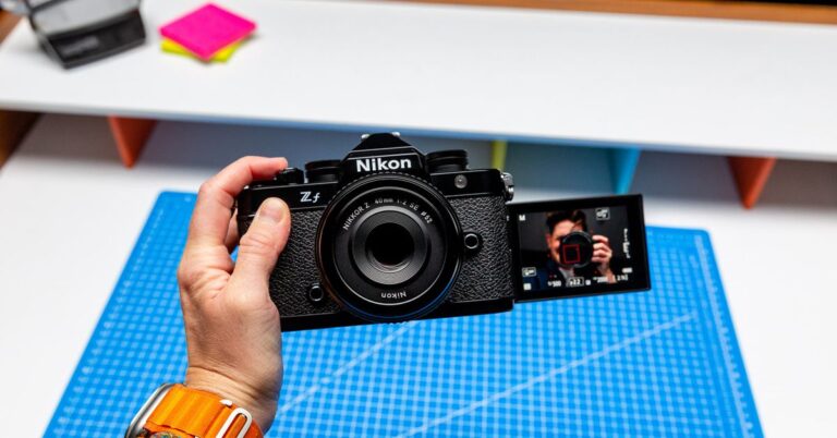 Nikon’s new ZF is a retro-styled full-frame camera aimed right at our nostalgic hearts