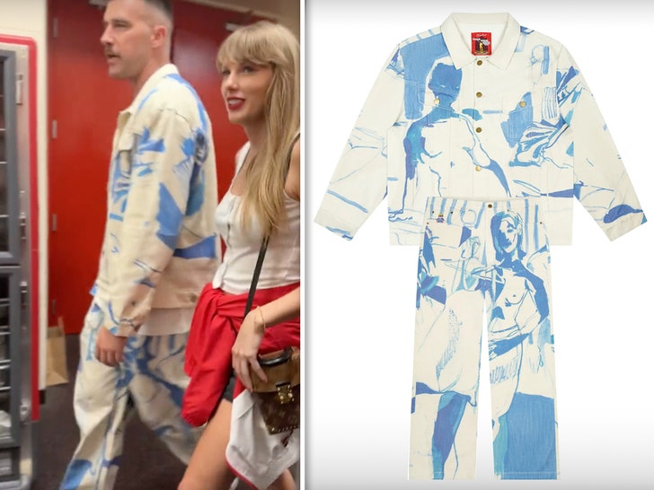 Travis Kelce Wore Taylor Swift-Inspired Outfit, Clothing Co. Renamed It Immediately