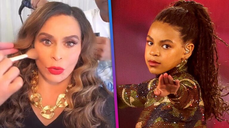 Beyoncé's Mother Tina Knowles Gushes About Blue Ivy's Makeup Skills: See The Final Result