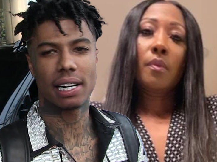 Blueface’s Mom Defends Nude Baby Photo, Says Revealing Hernia Not Illegal