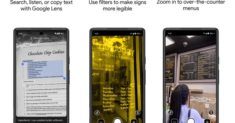 Google’s Magnifier accessibility app is ready for Pixel phones