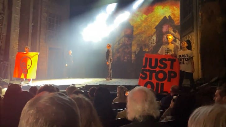 Les Misérables Performance Interrupted By Just Stop Oil Protesters, Five Arrested