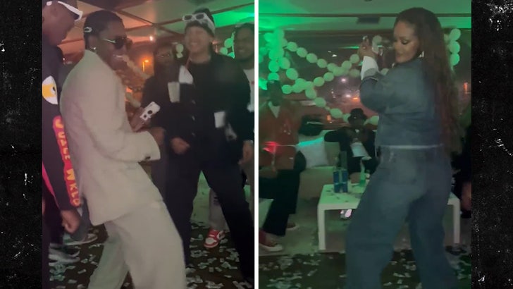Rihanna Dances Up on A$AP Rocky For His Birthday After Drake Diss