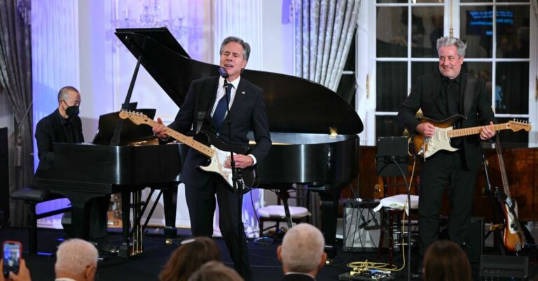 Secretary of State Blinken Plays the Guitar to Launch “Music Diplomacy” Initiative