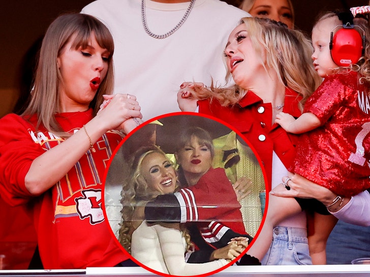 Taylor Swift and Brittany Mahomes Exchange Numbers, Friendship Not for Show