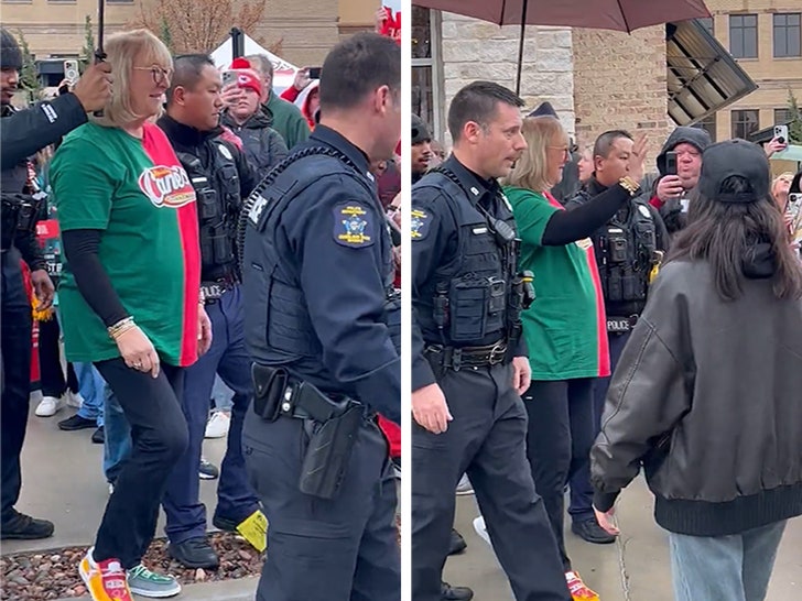 Donna Kelce Gets Police Escort In Kansas City Ahead Of Chiefs Vs. Eagles Game