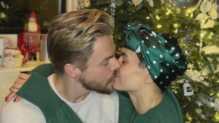 Derek Hough Commemorates 2023 Filled With 'Challenges and Joys' Amid Hayley Erbert's Brain Injury Recovery