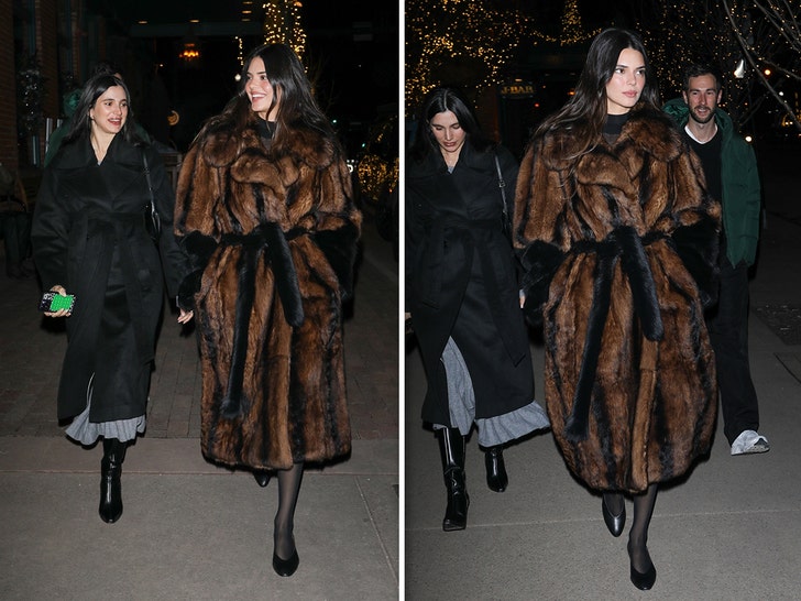 Kendall Jenner Looks Stylish in Aspen Solo, Month-Plus Without Bad Bunny