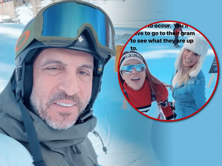 Mauricio Umansky Hits Ski Slopes with Anitta & Lele Pons, Films Them in Towels