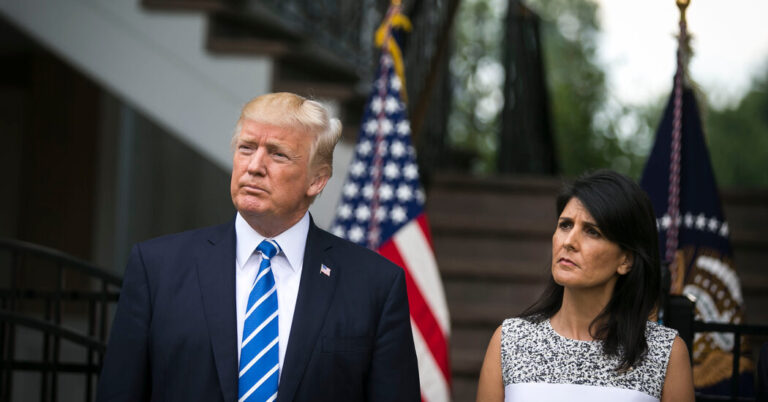 Nikki Haley’s Path From Trump Critic to Defender and Back