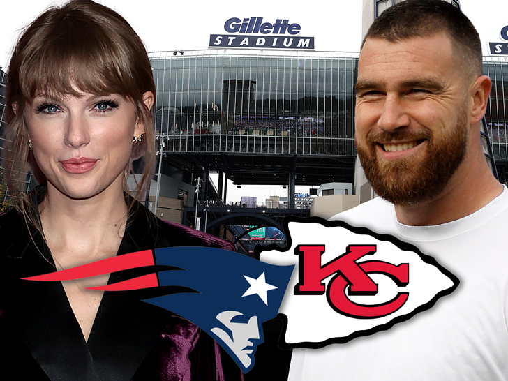 Taylor Swift Drops In for Travis Kelce’s Chiefs Game Against Patriots