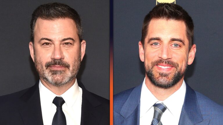 Jimmy Kimmel Slams 'Hamster-Brained' Aaron Rodgers After Epstein Plane Log Claim