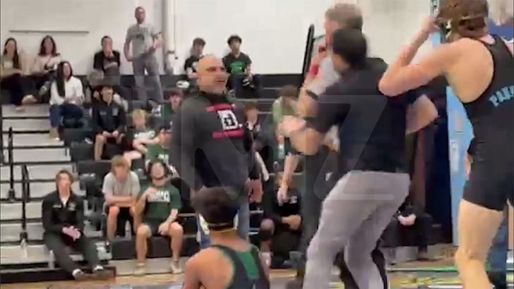 Joe Gorga Argues with Son’s Wrestling Ref Before Getting Kicked Out