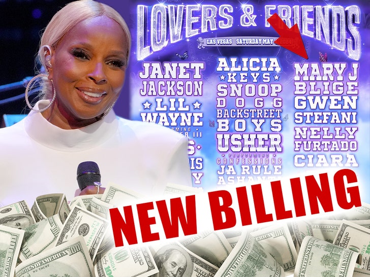 Mary J. Blige Back On Lovers & Friends Fest, Name Moved Up On Flyer