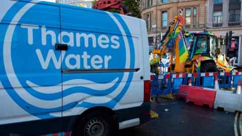 Pension fund slashes value of its Thames Water stake by almost two-thirds