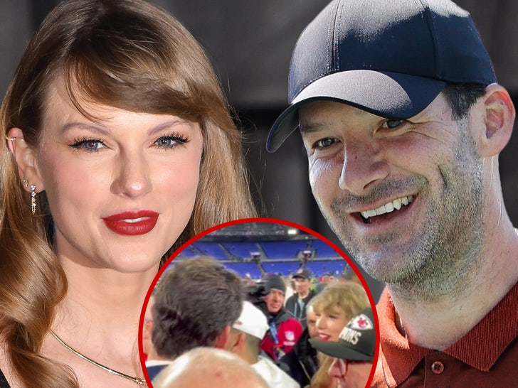 Taylor Swift, Tony Romo Trade Compliments, No Issue With ‘Wife’ Comments?