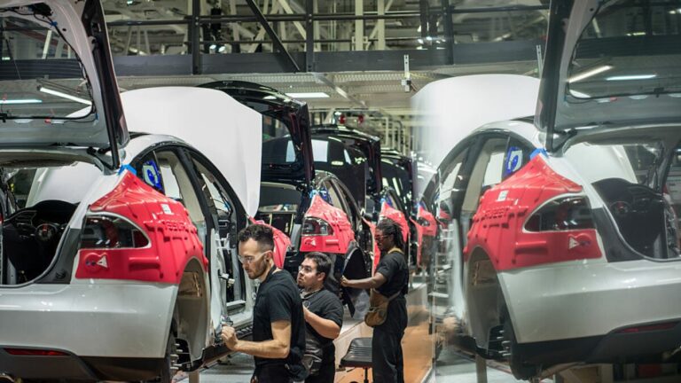 Tesla reportedly raising US factory workers' pay as union looms