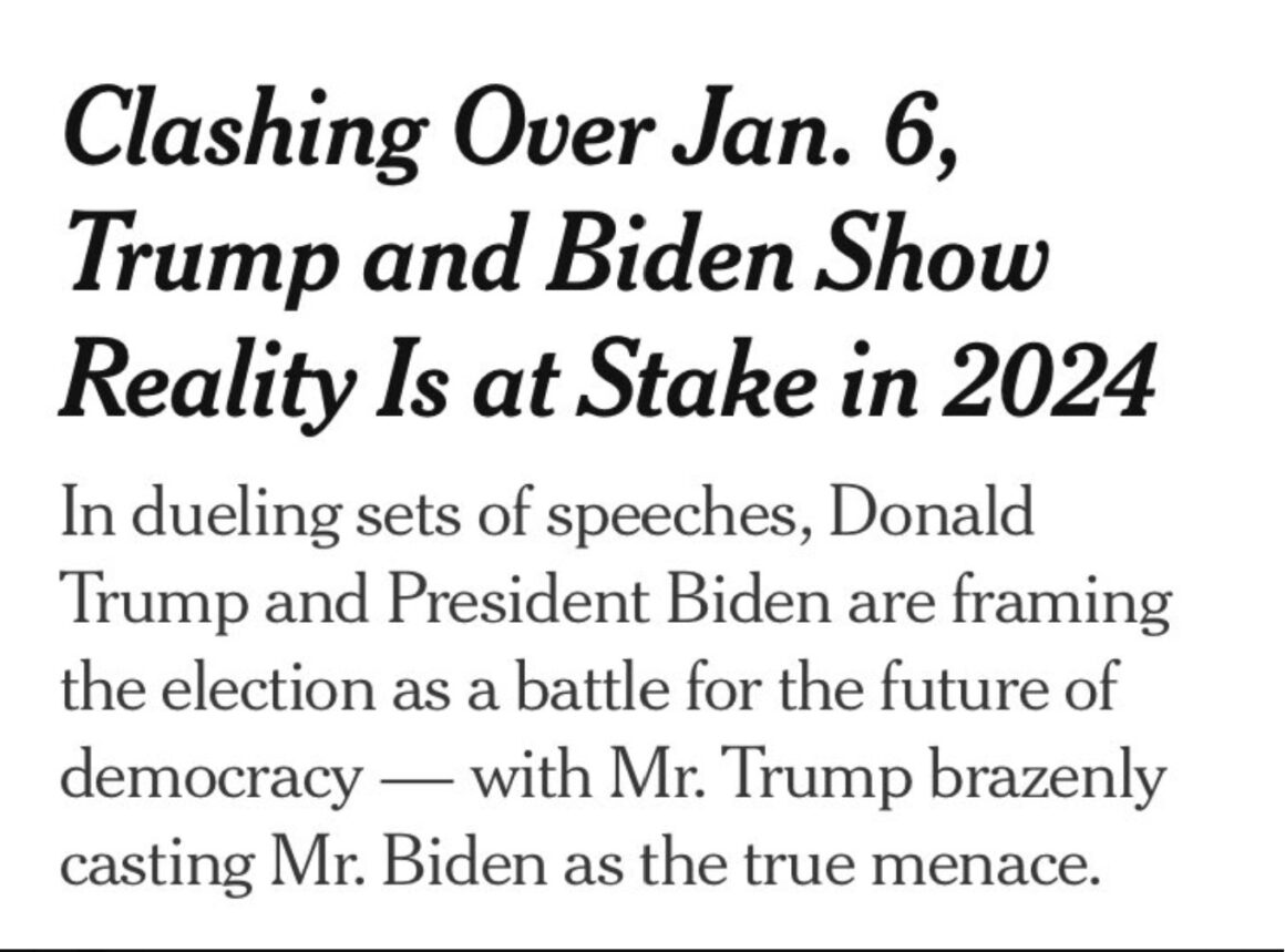 The New York Times Tried To Both Sides 1/6 But Reader Backlash Made Them Change Their Headline