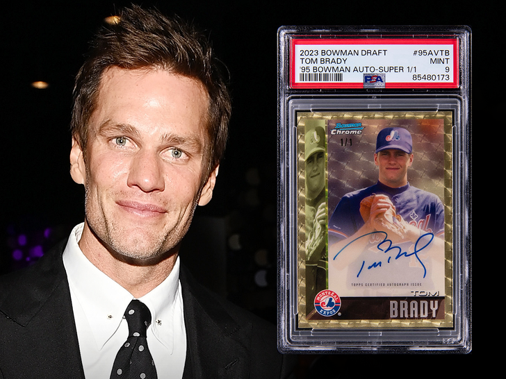 Tom Brady Baseball Card Sells for $158k