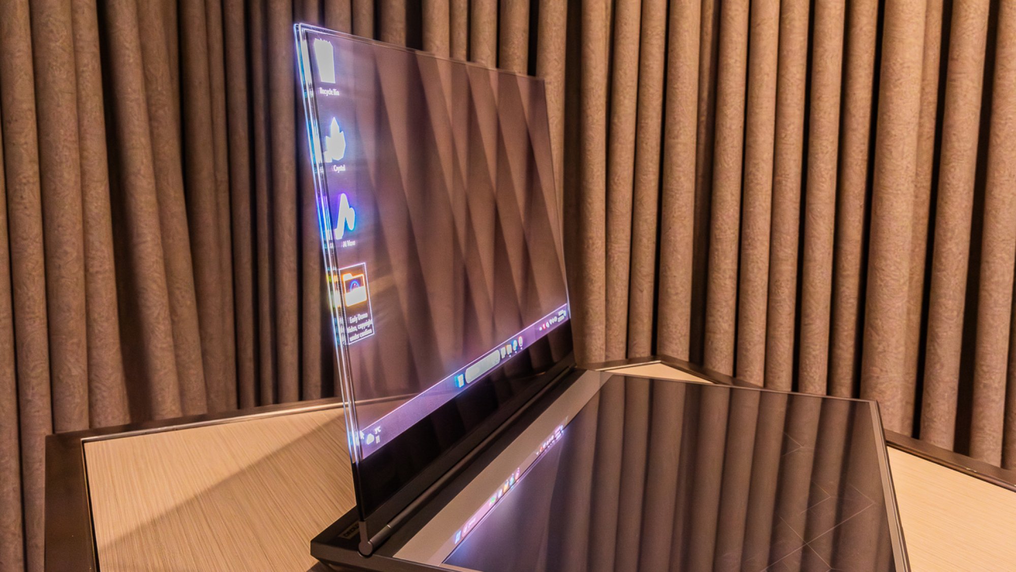 MWC 2024: My hands-on experience with the Lenovo ThinkBook Transparent Laptop