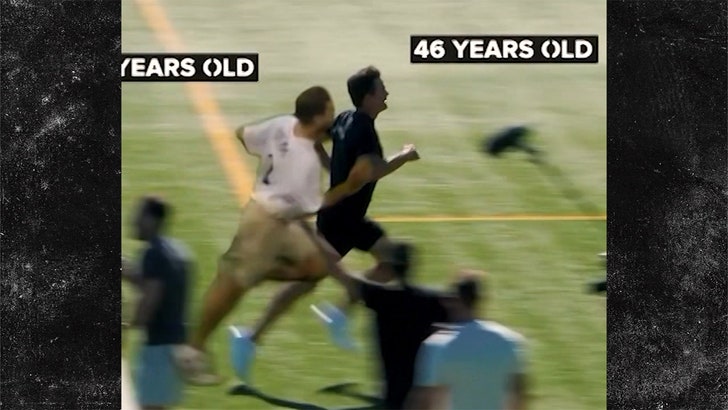 Tom Brady Runs Faster 40-Yard Dash At 46 Years Old Than At 22, 5.12 Seconds!
