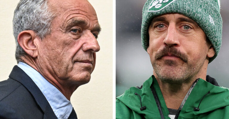 Aaron Rodgers and Jesse Ventura Top RFK Jr.’s List for Vice President