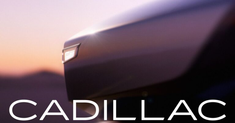 Cadillac teases ‘Opulent Velocity’ electric V-Series concept