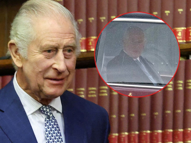 King Charles Surfaces Leaving Windsor Castle Amid Russian Death Hoax