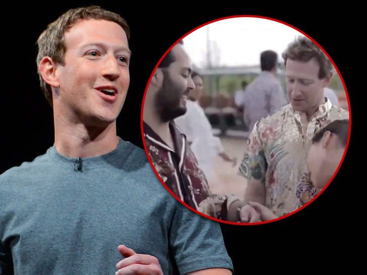 Mark Zuckerberg Geeks Out Over Million-Dollar Watch at Indian Pre-Wedding