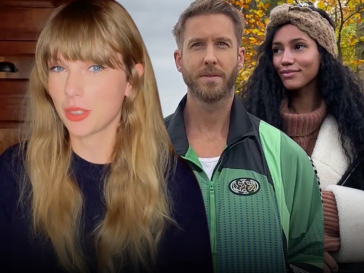Calvin Harris’ Wife Says She Listens to Taylor Swift When He’s Out of House
