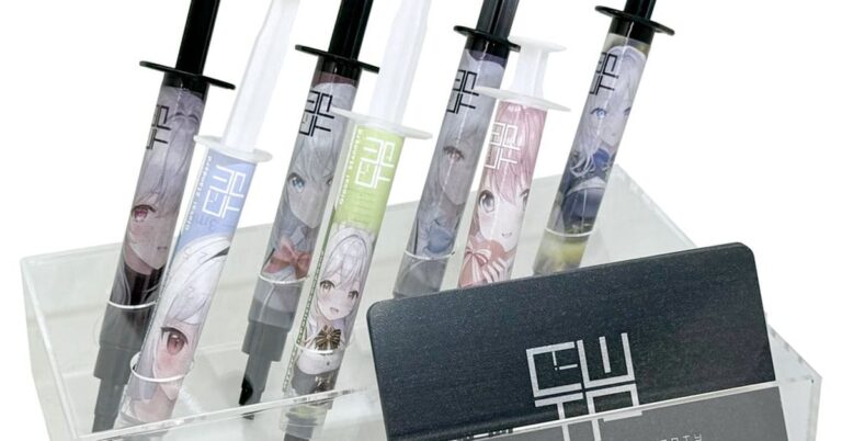 Clock Work Tea Party is releasing a new flower-scented thermal paste