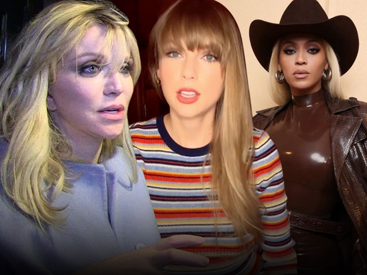 Courtney Love Says Taylor Swift Isn’t Important, Disses Beyoncé Too