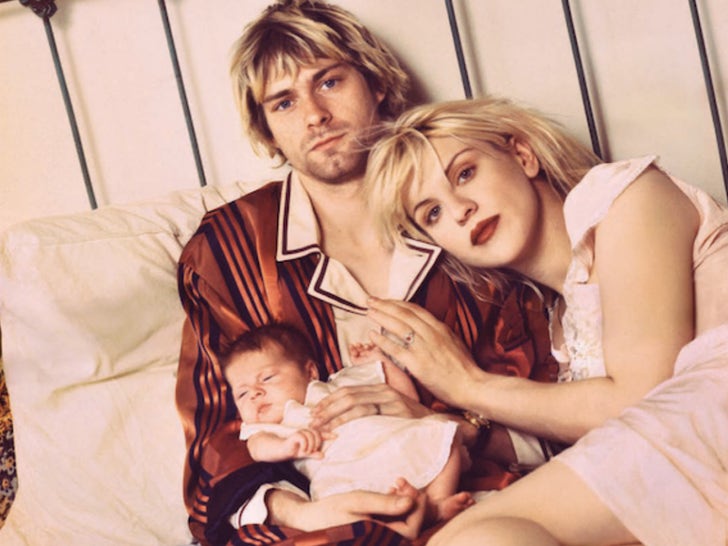 Kurt Cobain With Courtney Love in Previously Unseen Pics 30 Years After Death