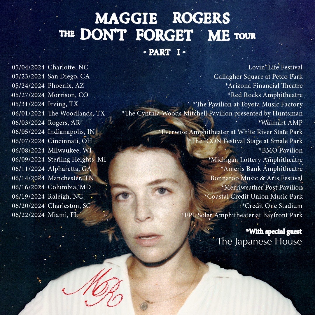 Maggie Rogers Adds Fall 2024 Tour Dates