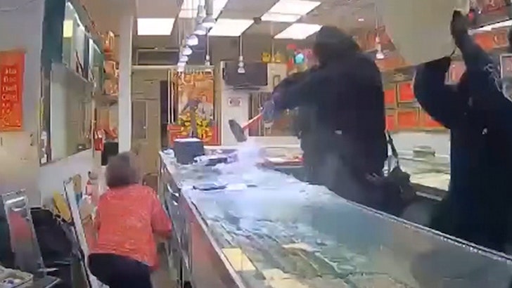 Oakland Robbers Ransack Jewelry Store, Wild Video Shows