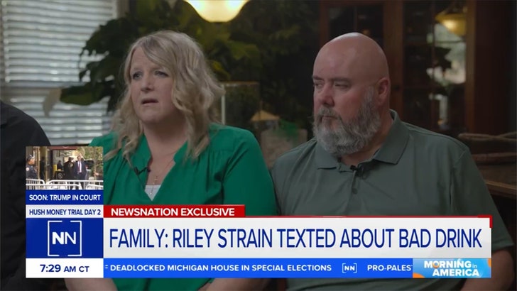 Riley Strain’s Mom Says He Told Her His Drink Tasted Funny Before Death
