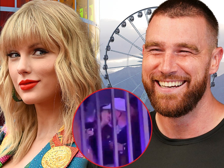 Taylor Swift and Travis Kelce Making Out At Coachella’s Neon Carnival